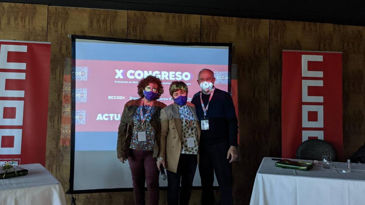 Galera de imgenes del 9 Congreso de la FSS-CCOO Aragn