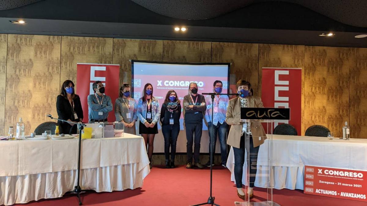 Galera de imgenes del 9 Congreso de la FSS-CCOO Aragn