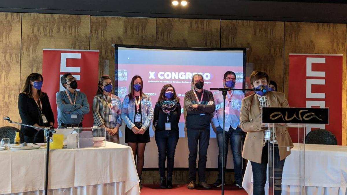 Galera de imgenes del 9 Congreso de la FSS-CCOO Aragn