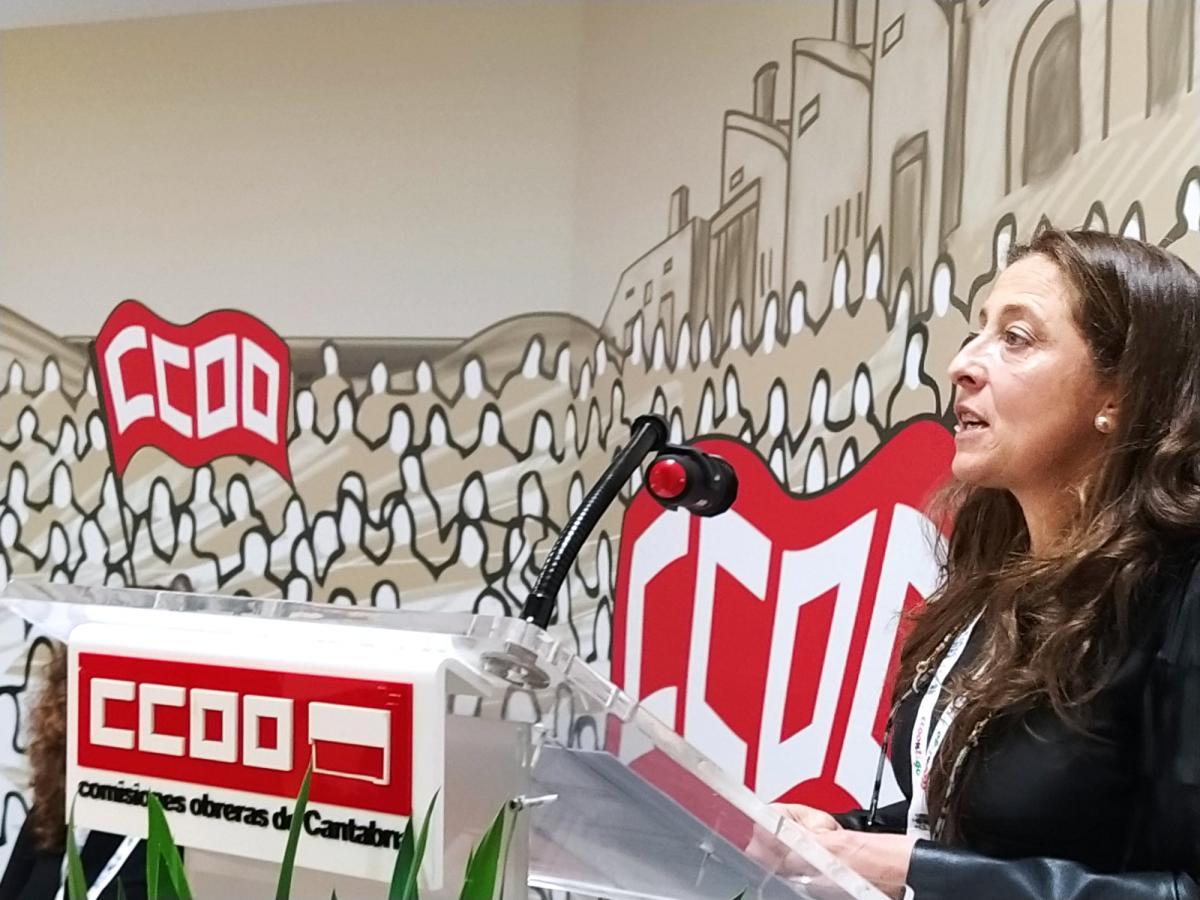 Arantxa Cosso, reelegida secretaria general de la Federacin de Sanidad y Sectores Sociosanitarios de CCOO en Cantabria